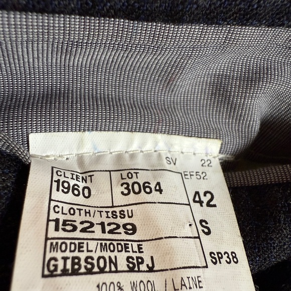 Jack Victor Studio Collection luxury sportscoat. 100% wool woven in Italy. - Picture 8 of 8